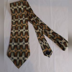 Facets Geometric Men's Silk Tie #T-17